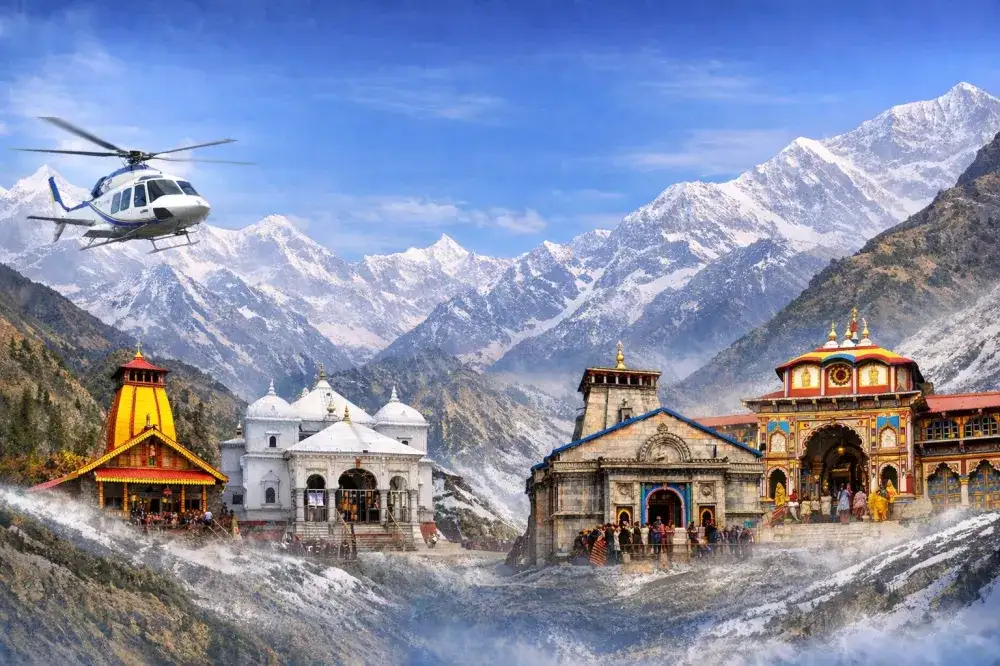 Chardham Yatra By Helicopter - 5N-6D